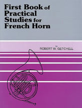 PRACTICAL STUDIES FOR F HORN #1 cover